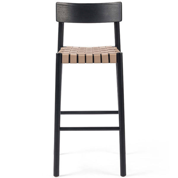 Home Fashion Heisler Bar & Counter Stool Black By Four Hands