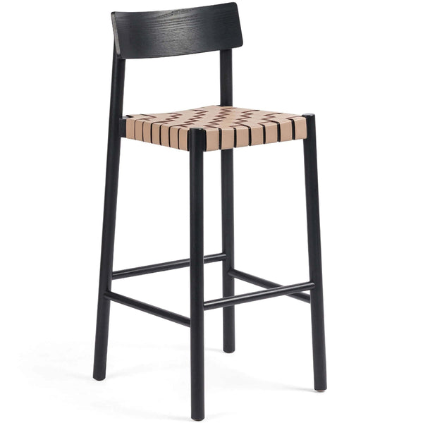 home fashion Heisler Bar & Counter Stool Black by Four Hands
