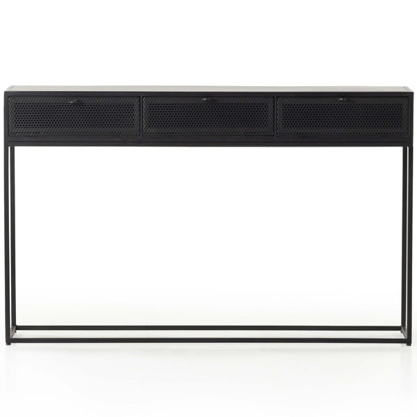 Home Fashion Hendrick Console Table Black By Four Hands