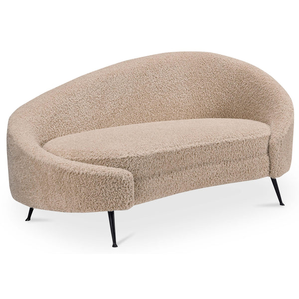 Home Fashion Abigail Chaise Light Brown