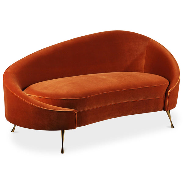 Home Fashion Abigail Chaise Umber