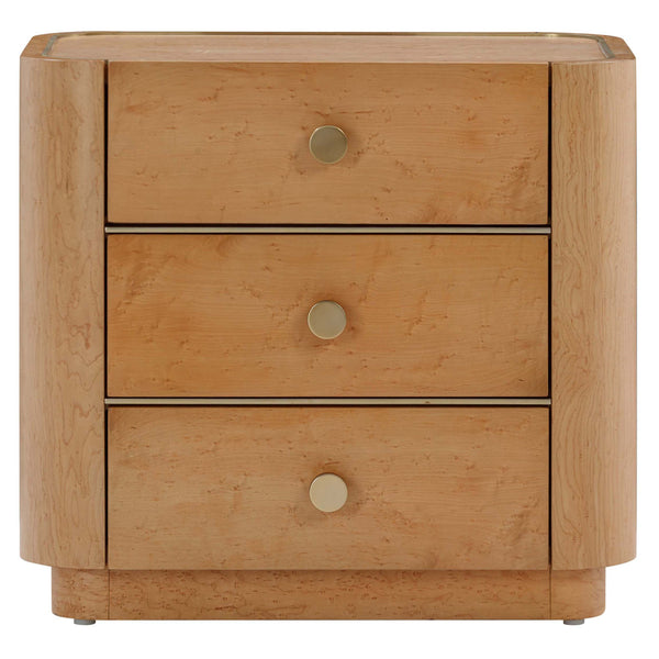 Home Fashion Abigail Nightstand Natural