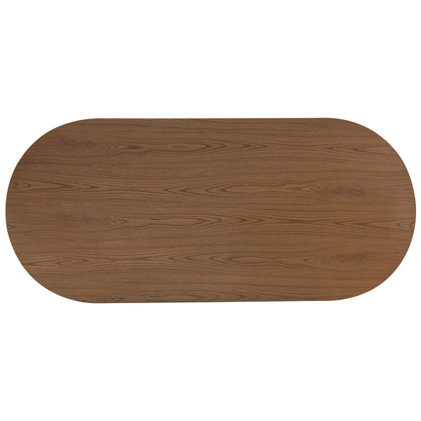 Home Fashion Accord Dining Table Smoked Oak