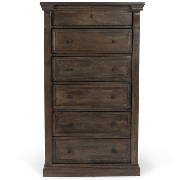 Home Fashion Adelaide 6 Drawer Chest Cocoa Brown