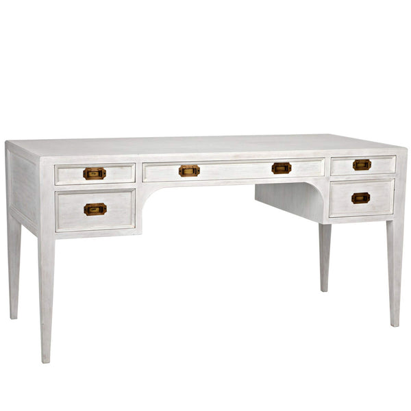 home fashion Africa Desk White Wash