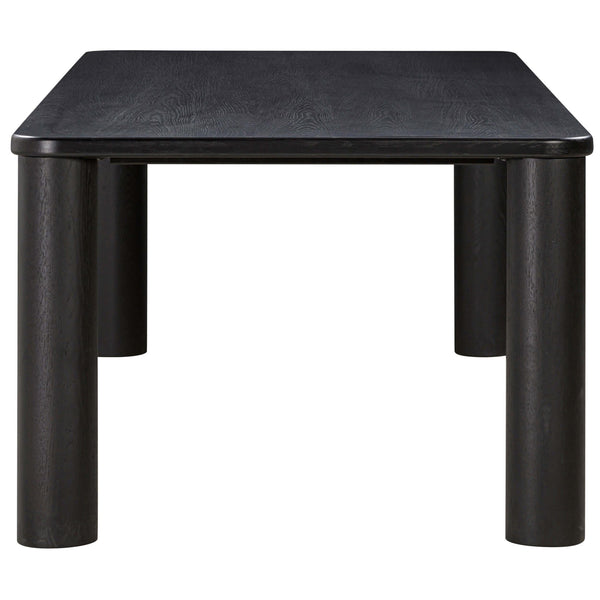 Home Fashion Akola Rectangular Dining Table Black
