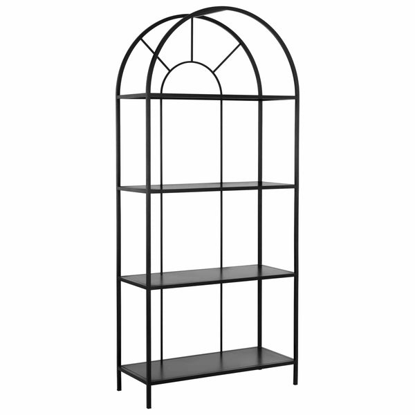 home fashion Alcove Bookcase Black