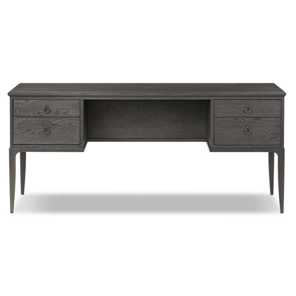 Home Fashion Alden Desk Worn Black By Four Hands