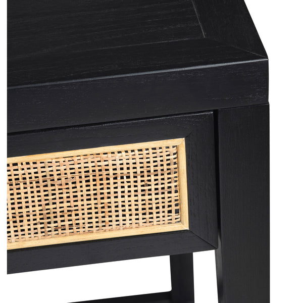 Home Fashion Alder Writing Desk Black