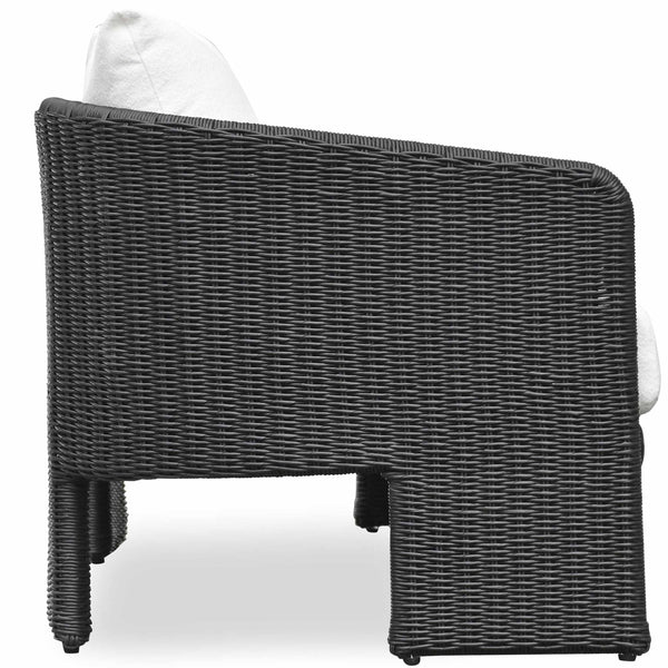 Home Fashion Alexa Outdoor Sofa Black