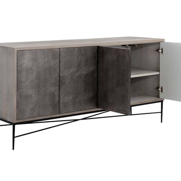 Home Fashion Algarve Sideboard Grey