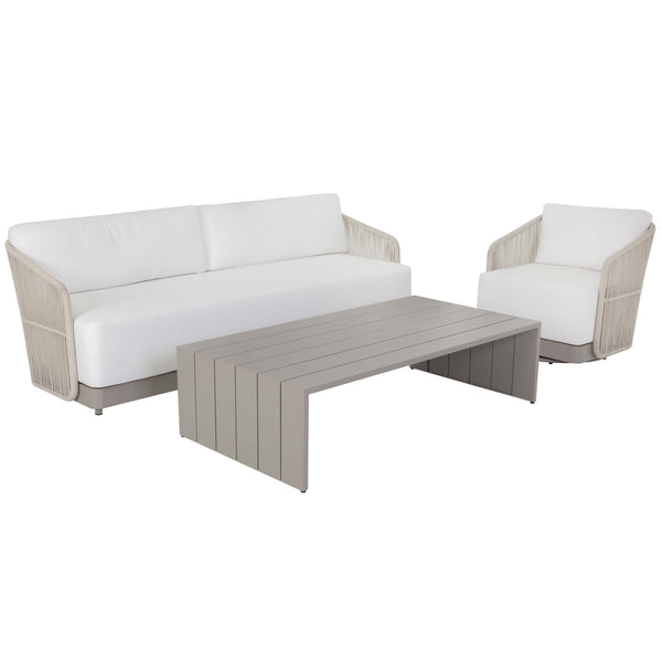 Home Fashion Allariz Outdoor Sofa Stinson White