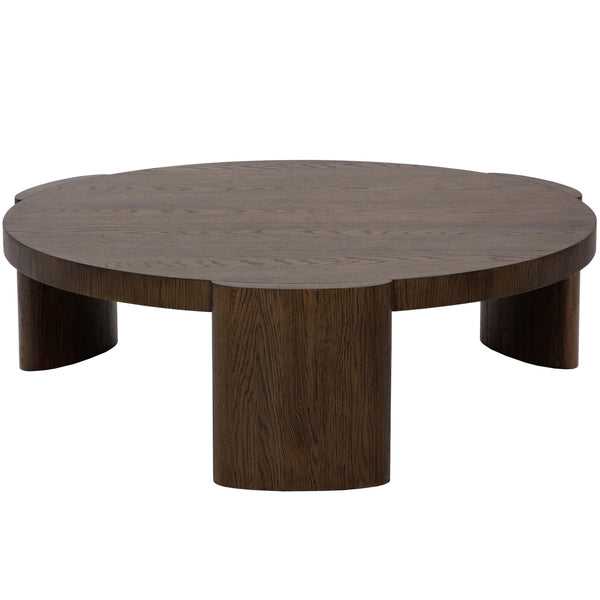 home fashion Alouette Coffee Table Dark Brown