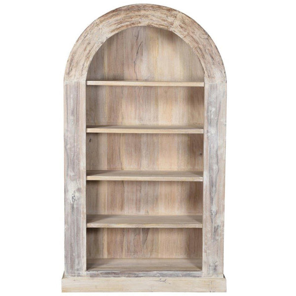 home fashion Alta Arch Bookcase Antique White