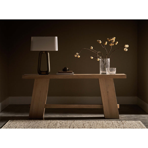 Home Fashion Altitude Console Table Warm Natural