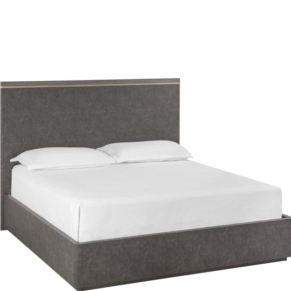 home fashion Altman King Bed Dark Grey