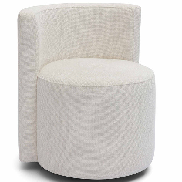 home fashion Alyssa Rolling Desk Chair Cream
