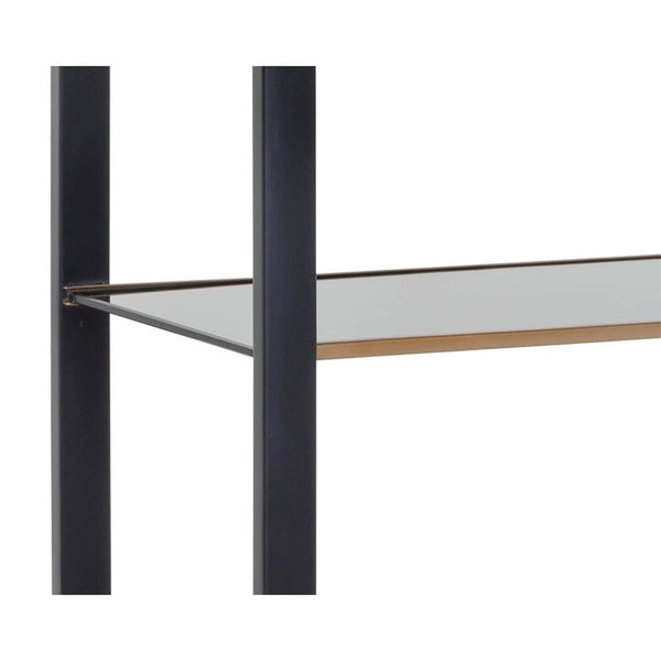 Home Fashion Ambretta Small Bookcase Black