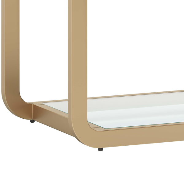 Home Fashion Ambretta Small Bookcase Gold