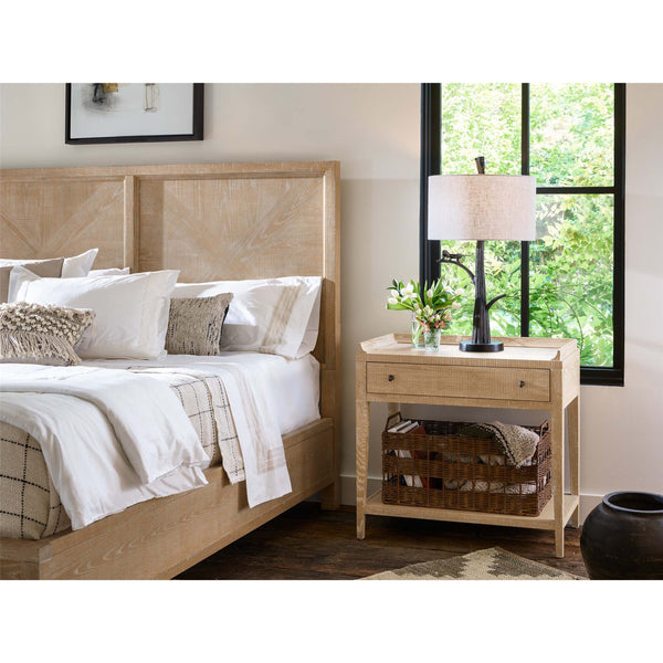 Home Fashion Ames Bed Rustic Natural