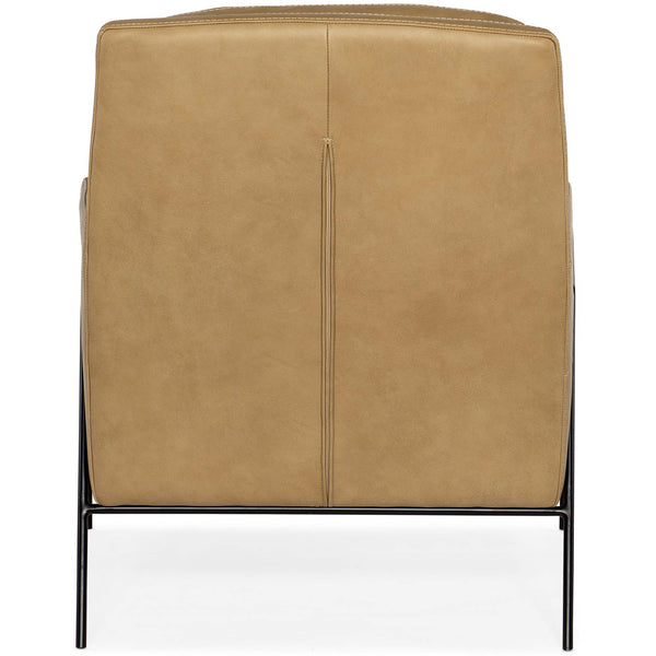 Home Fashion Amette Leather Chair Ankur Sand