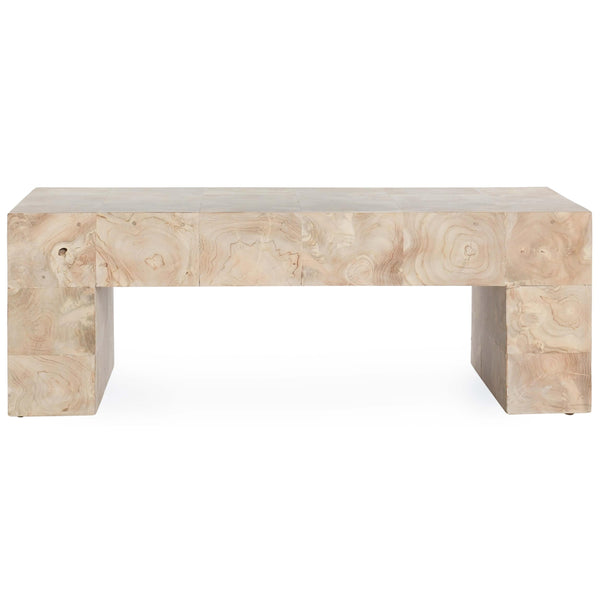 Home Fashion Anders Coffee Table Cream Wash