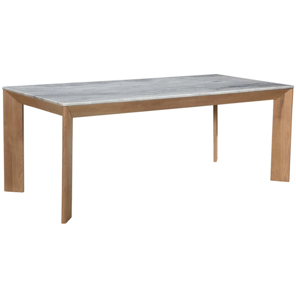 home fashion Angle Marble Top Dining Table Grey