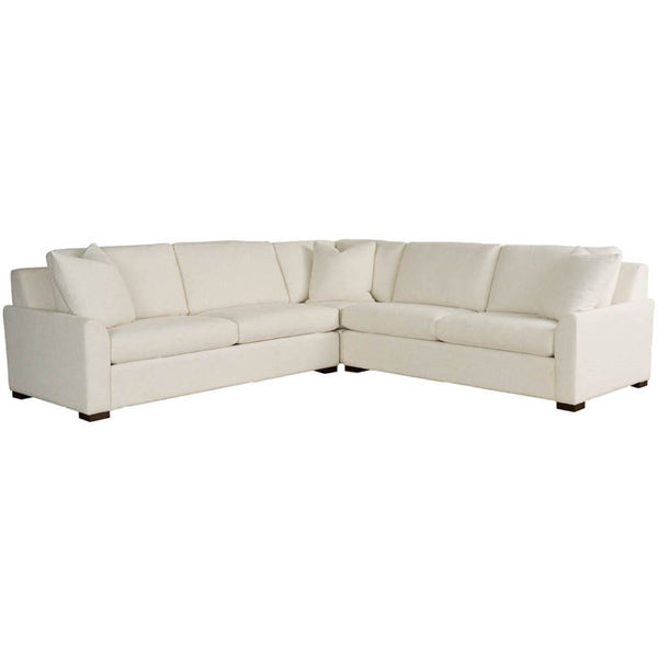 home fashion Anna 3 Piece Sectional Henequen Ivory