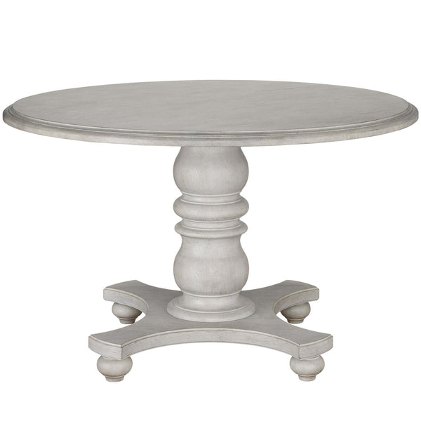 Home Fashion Ansen Round Dining Table Dover White