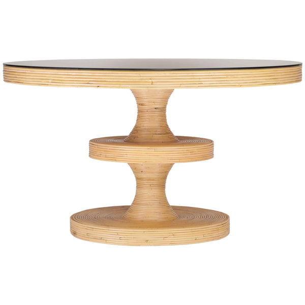 Home Fashion Apollonia Round Dining Table Natural