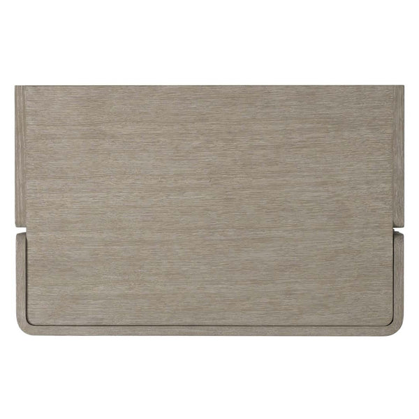 Home Fashion Arcadia 3 Drawer Nightstand Clay