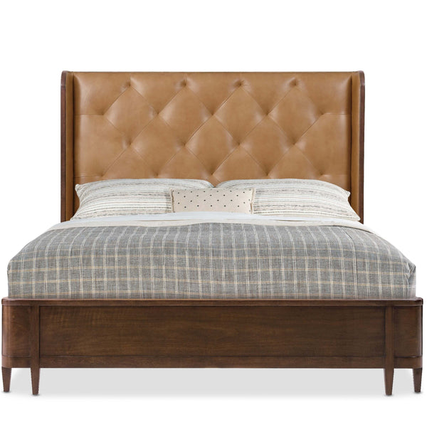 Home Fashion Archives Leather Bed Dark Blonde
