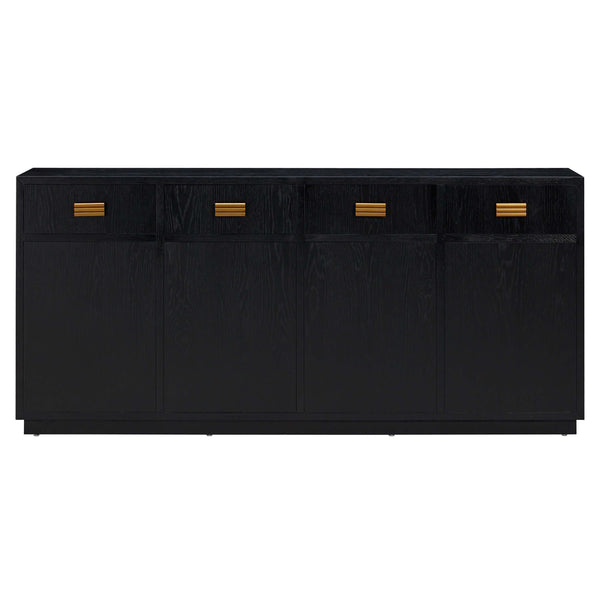 Home Fashion Aria Buffet Black