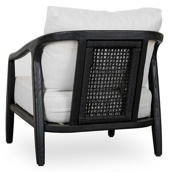 Home Fashion Aria Outdoor Chair Black
