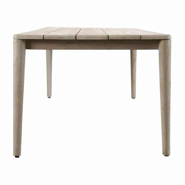 Home Fashion Aria Outdoor Dining Table Gray