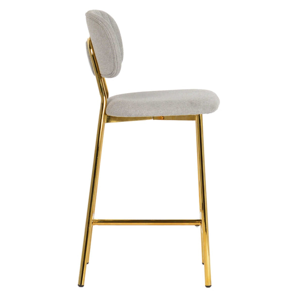 Home Fashion Ariana Counter Stool Set Of 2 Grey