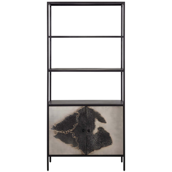 Home Fashion Arlington Bookcase Black