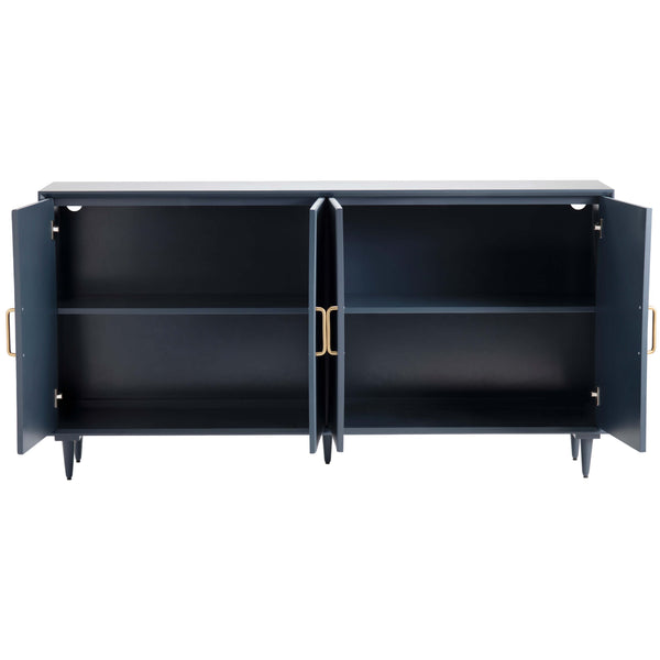 Home Fashion Arvada 4 Door Sideboard Blue