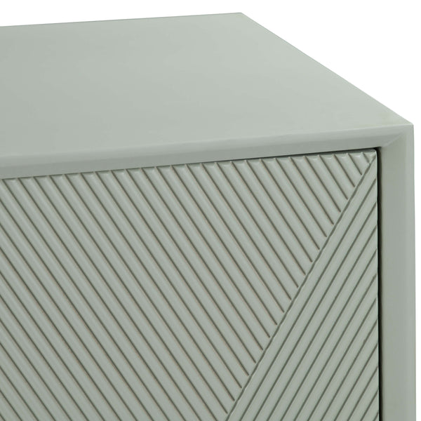 Home Fashion Arvada 4 Door Sideboard Sage Green