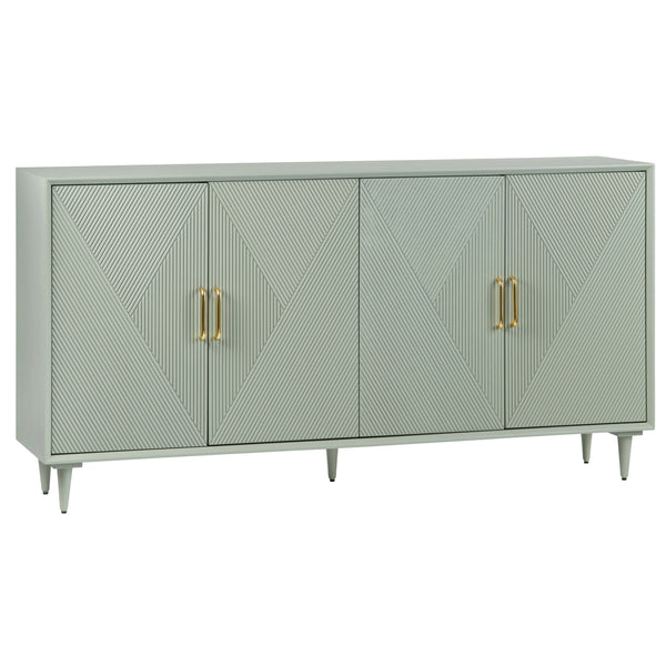 home fashion Arvada 4 Door Sideboard Sage Green