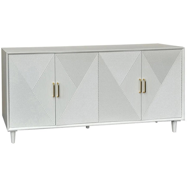 home fashion Arvada 4 Door Sideboard White