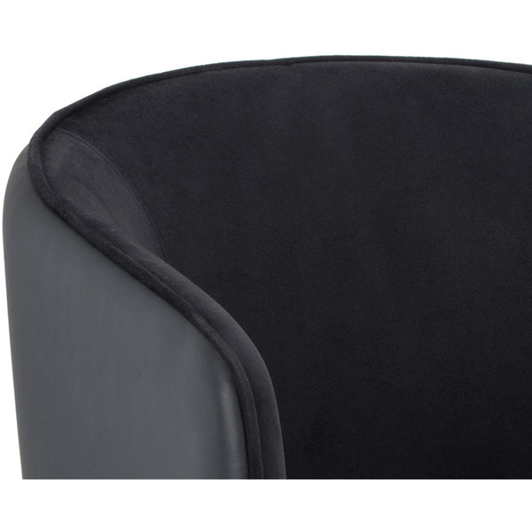 Home Fashion Asher Arm Chair Abbington Black