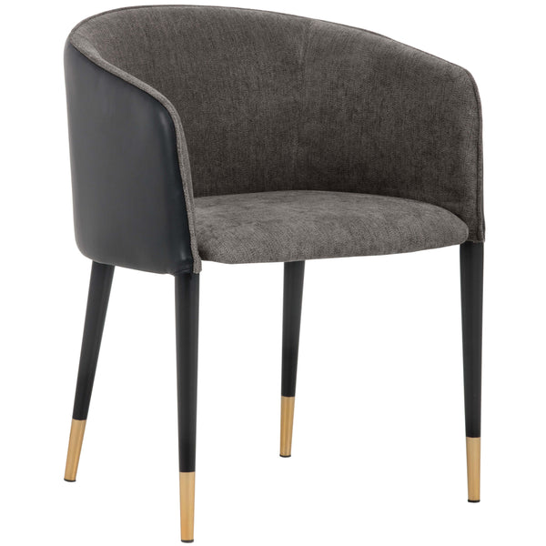 home fashion Asher Arm Chair Sparrow Grey