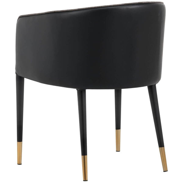 Home Fashion Asher Chair Sparrow Grey