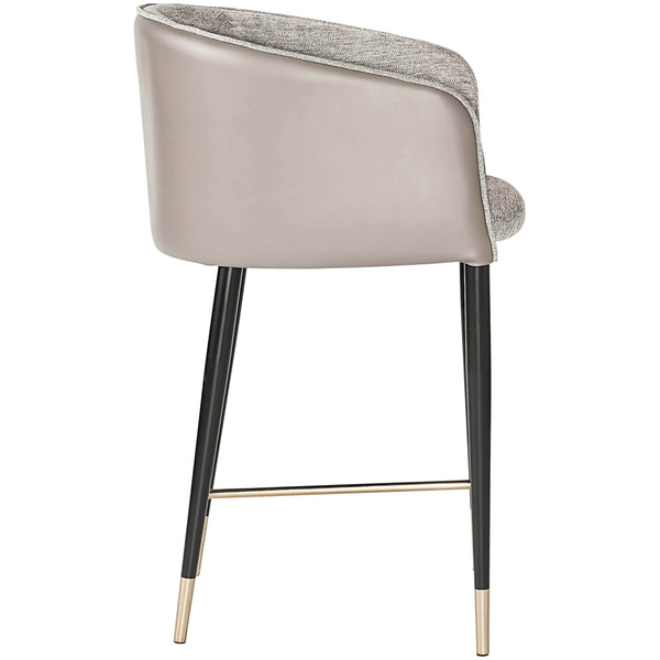 Home Fashion Asher Counter Stool Flint Grey