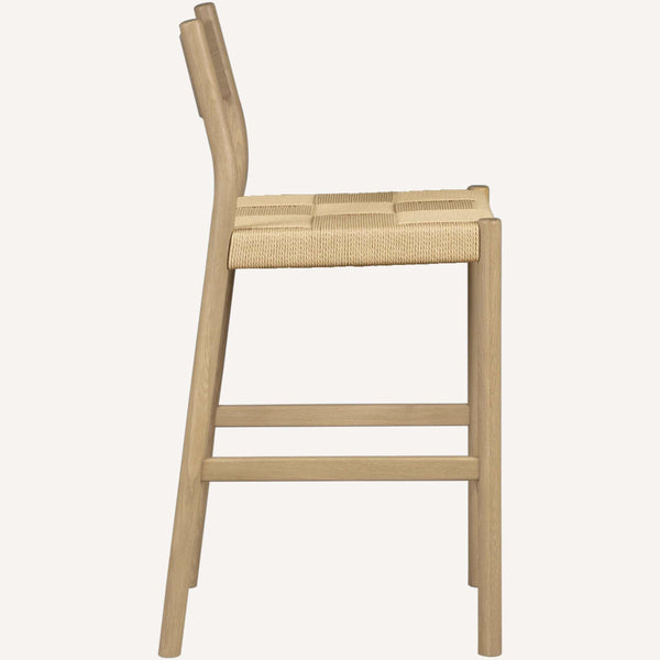 Home Fashion Asher Counter Stool Natural