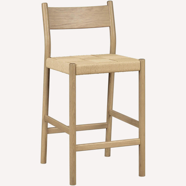Home Fashion Asher Counter Stool Natural