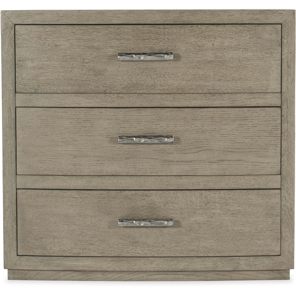 Home Fashion Ashford 3 Drawer Nightstand