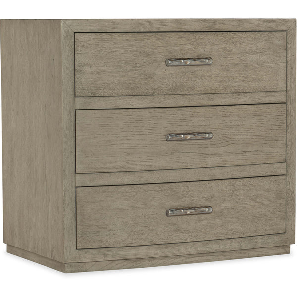 home fashion Ashford 3 Drawer Nightstand