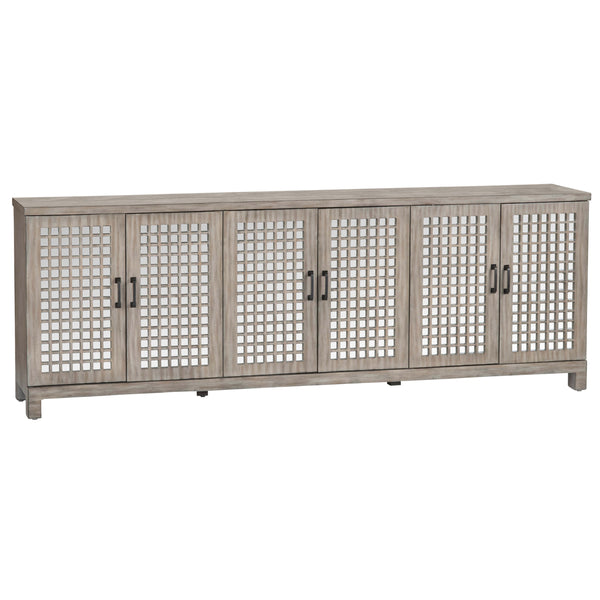 home fashion Ashlar 6 Door Sideboard Light Brown